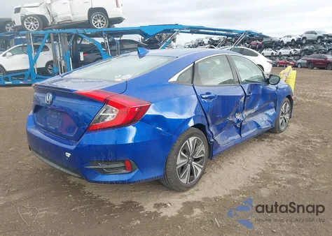 2017 Honda Civic Ex-T из США, поврежденный, VIN 19XFC1F35HE020921